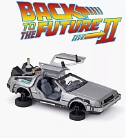 Модель автомобиля (машина времени) Делориан Delorean DMC-12 1:24 BACK TO THE FUTURE (Назад в будущее)
