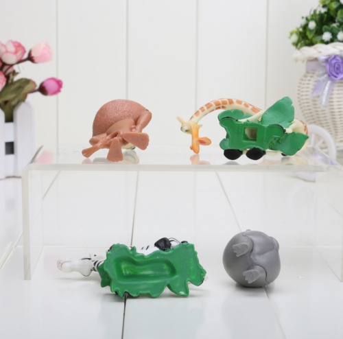 Набор фигурок из 4 шт герои мультфильма Мадагаскар фото 6