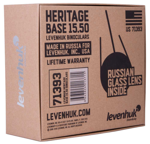 Бинокль Levenhuk Heritage BASE 15x50 фото 13
