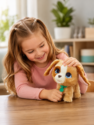 F1996 Интерактивная игрушка Щенок (собака) Рокалот FurReal Friends фото 2