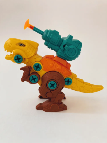 Конструктор с отверткой сборный Битва динозавров (с бластером) фото 4