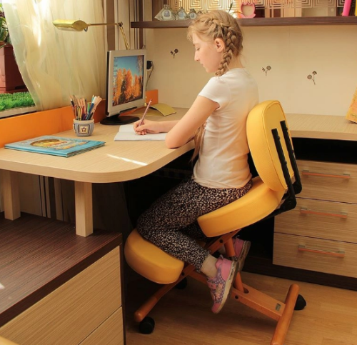 Коленный стул Smartstool KW02B (черный) Смарт стул фото 2