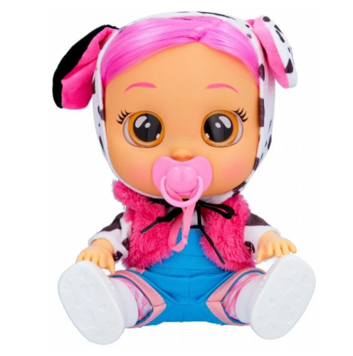 (далматин) Кукла Дотти IMC Toys Cry Babies Dressy Плачущий младенец 40884 фото 4