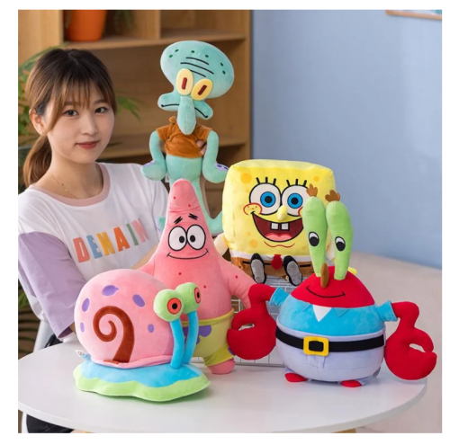 Мягкая игрушка Спанч Боб SpongeBob SquarePants (Губка Боб) 30 см фото 4