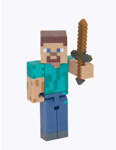 Коллекционная фигурка игрушка Майнкрафт Стив 8см Minecraft фото 11