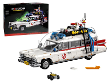 2352 детали Конструктор Ghostbusters Автомобиль Охотники за привидениями ECTO-1 60103