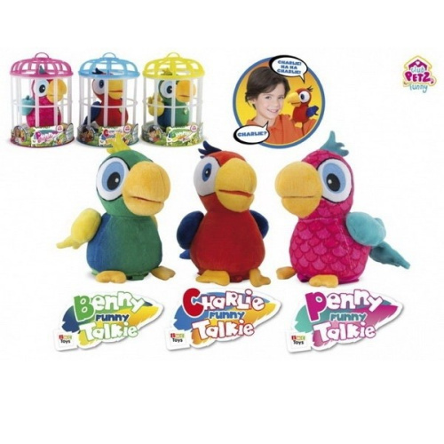 Интерактивная мягкая игрушка Club Petz IMC Toys Попугай Charlie 94215 фото 2