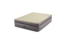 64164NP Надувная двухспальная кровать матрас Intex со встроенным электронасосом и фирменной сумкой для хранения (152х203х51)