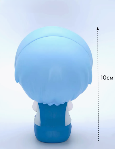 Аниме фигурка Аянами Рей Евангелион 10 см (evangelion) фото 2