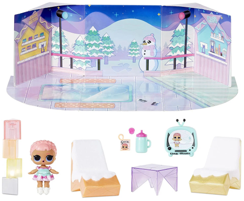 Furniture 5 LOL Surprise Winter Chill Hangout Spaces - Ледовая арена с куклой Ice Sk8ber 118312 фото 2