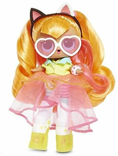(рыжая) Кукла L.O.L. Surprise! J.K. Mini Fashion Doll JK Neon Серия 1 Мини Модницы 570776 фото 2