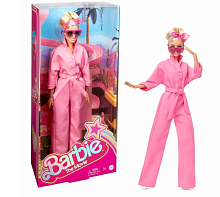 Кукла Barbie The Movie - Марго Робби в роли Барби в розовом комбинезоне HRF29