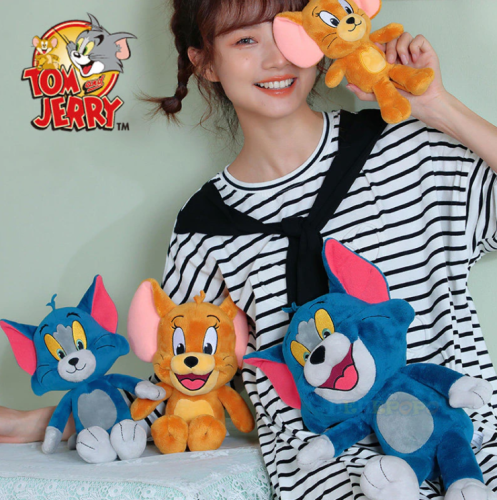 Набор мягких игрушек Том и Джерри Tom and Jerry 45 см и 23 см фото 5