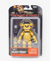 8507 Коллекционная подвижная фигурка Золотой (Голден) Фредди ФНАФ (Golden Freddy FNAF)