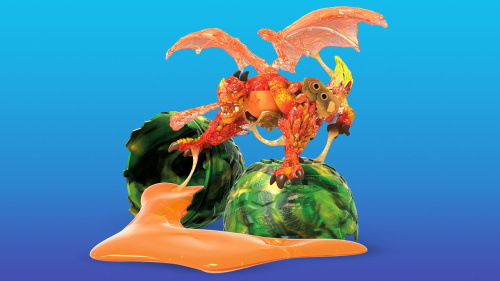 Mattel Mega Construx Breakout Beasts Яйцо сюрприз с драконом и слизью Прорыв Звери Серия 2 фото 14