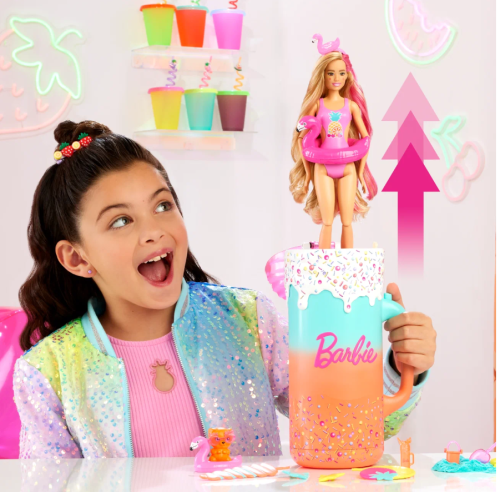 Кукла Barbie Pop Reveal Fruit Series 15 сюрпризов HRK57 Барби фото 3