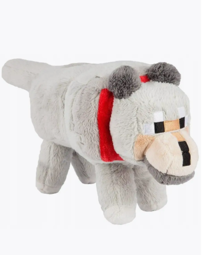 (Волк) Мягкая игрушка Майнкрафт Крипер 35 см Minecraft 