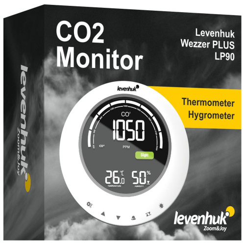 Детектор углекислого газа Levenhuk Wezzer PLUS LP90 фото 2