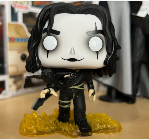 (1429 Eric Draven with Crow) Фигурка Funko POP! Эрик Дрэйвен с вороном (без коробки) фото 2