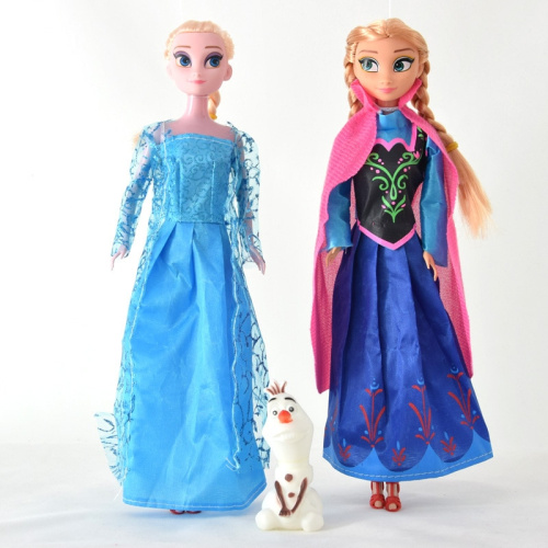 Куклы Frozen Анна, Эльза и Олаф Холодное сердце (без шарниров) фото 3