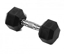 Гантель гексагональная обрезиненная Lite Weights 3184LW, 8кг