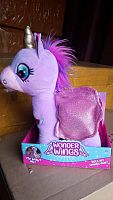 Мягкая игрушка единорог Wonder Wings Unicorn фиолетовый