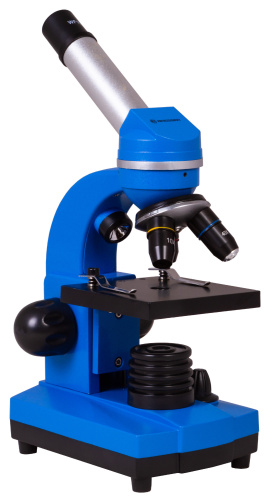 Микроскоп Bresser Junior Biolux SEL 40–1600x, синий фото 8