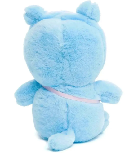 Мягкая игрушка Котенок в синей пижаме кигуруми 25 см Лалафанфан - Lalafanfan фото 2
