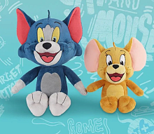 Набор мягких игрушек Том и Джерри Tom and Jerry 45 см и 23 см