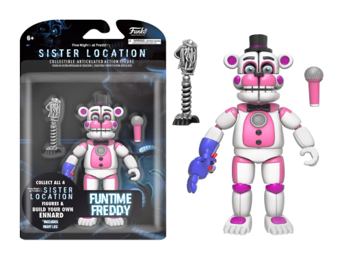 409 (Funtime Freddy) Коллекционная подвижная фигурка Фантайм Фредди ФНАФ (FNAF)