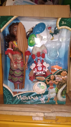 Набор кукла Моана с аксессуарами 31 см (музыкальный кулон) фото 3
