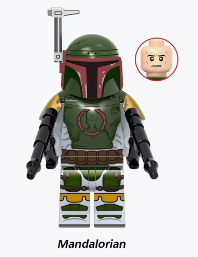 G0122 Минифигурки Звездные Войны Мандалорцы 8шт (4.5см) фото 10