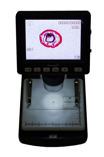 Микроскоп цифровой Levenhuk DTX 500 LCD фото 9