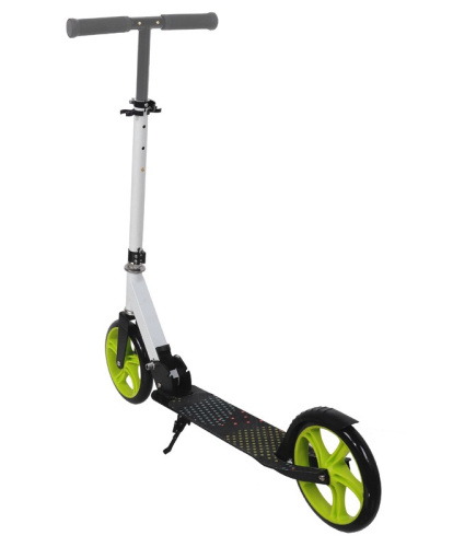 Самокат SportElite SE-310, белый/салатовый фото 3