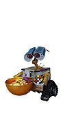 (с миской)  26 см Фигурка робот Wall-e (Валли), таракан Хэл, кубик рубик и миска