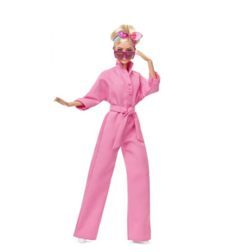 Кукла Barbie The Movie - Марго Робби в роли Барби в розовом комбинезоне HRF29 фото 2