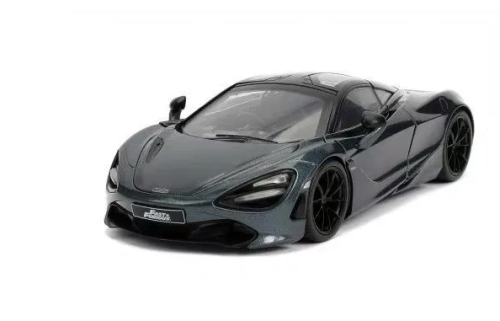 Машина Jada Fast and Furious 1:24 DragonModel Shaw's Mclaren 720S (серый) фото 4