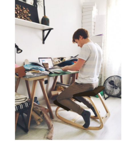 Smartstool Balance  — динамический коленный стул чёрный фото 2