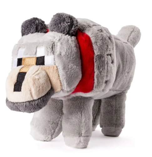 (Волк) Мягкая игрушка Майнкрафт Крипер 35 см Minecraft  фото 4