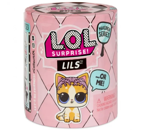 (7см) Мини-кукла Кукла-сюрприз L.O.L. Surprise Lils Makeover 5 серия 2 волна  фото 6