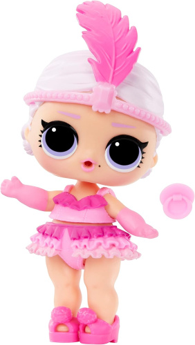 Кукла L.O.L. Surprise OPP Tots  -  Showbaby Стиль 1 (с розовым пером) фото 2