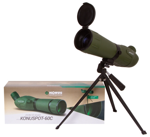 Зрительная труба Konus Konuspot-60C 20–60x60 фото 10