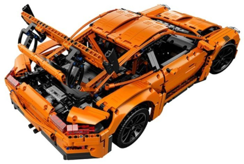 Lion King КонструкторTechnican 20001 (180094) Porsche 911 GT3 RS оранжевый фото 6