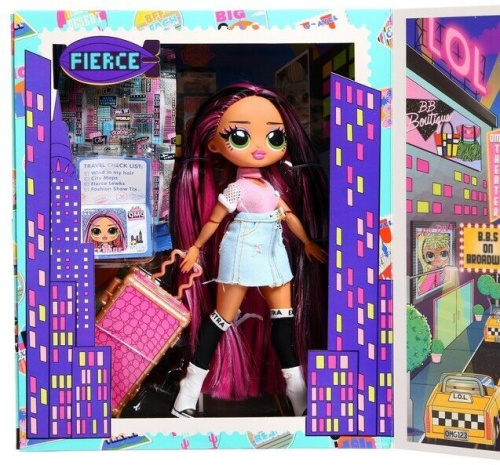 Кукла L.O.L. Surprise! OMG Travel Doll City Babe сити бейб (городская красотка) 576587 (Путешествие) фото 6