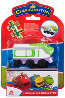 890303 Паровозик Chuggington Чаггингтон Коко с механической функцией и пазлом