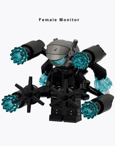 KDL834 Набор минифигурок Скибиди туалет 5шт (4.5см) фото 8