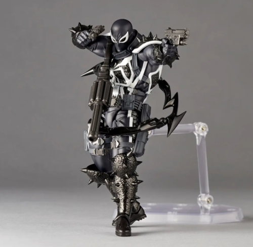 (чёрный) Фигурка Agent Venom большой набор Человек паук Веном фото 15