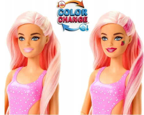 (розовый) Кукла Барби Pop Reveal Frutas 8 Сюрпризов Фрукты (Лимонад) HNW40_1 Barbie фото 4