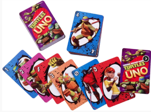 Карточная игра UNO Turtles "Черепашки-ниндзя" фото 3