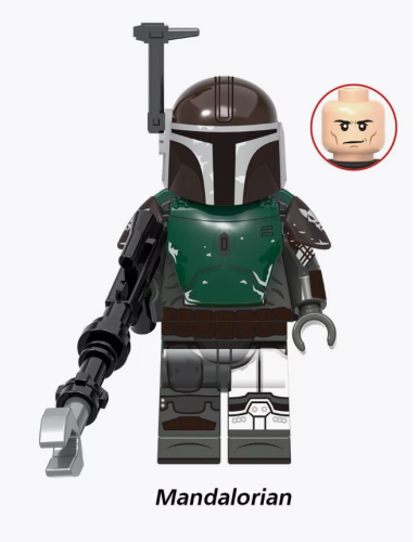 G0122 Минифигурки Звездные Войны Мандалорцы 8шт (4.5см) фото 5